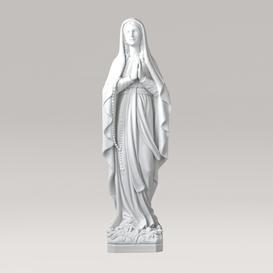 Marmorguss Statue Madonna Lourdes - Maria Catena